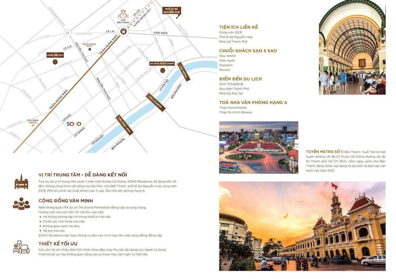 Soho Residence - Serviced Apartment Ho Si Minh-város Kültér fotó