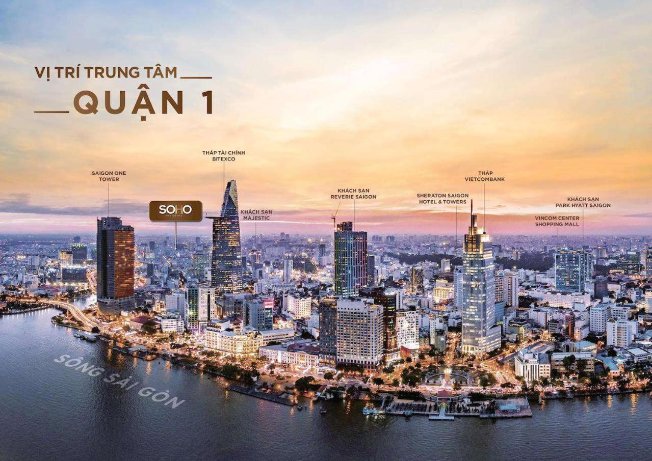 Soho Residence - Serviced Apartment Ho Si Minh-város Kültér fotó